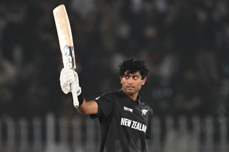 Rachin Ravindra Hundred Powers New Zealand Into Champions Trophy Semifinals
