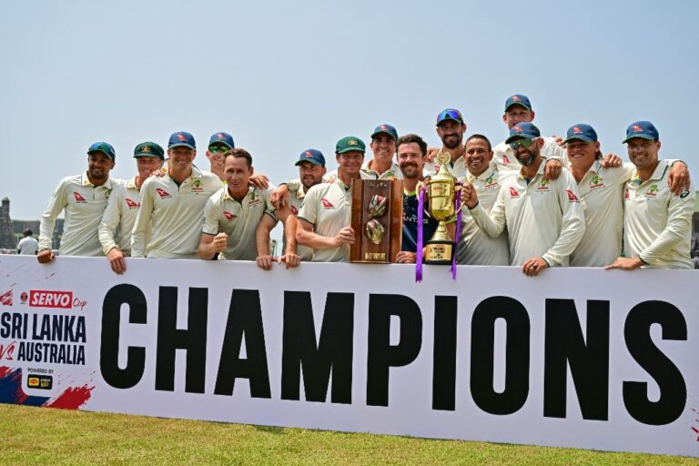 Australia Win Second Test And Series Against Sri Lanka