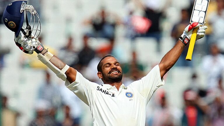 'Law Of Attraction...': Dhawan On Smashing Fastest Test Ton Record On Debut
