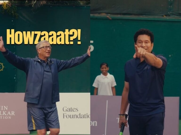 Viral: Sachin Plays 'Crennis' With Bill Gates, Microsoft Founder Stumped