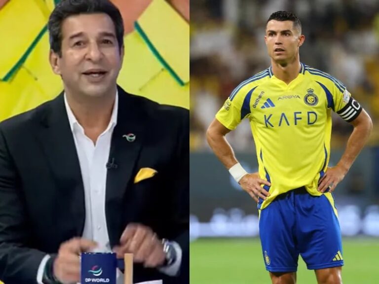 "Heard NASA Plans Ronaldo's Diet": Akram's Dig Ex PCB Chairman's Quote