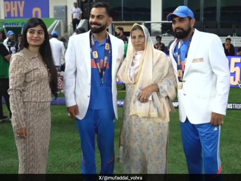 Watch: Virat Touches The Feet Of Shami's Mother, Moment Breaks Internet