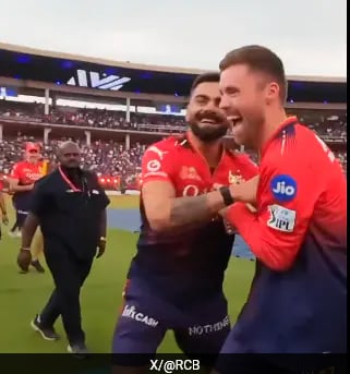 Virat Kohli, Phil Salt Banter At RCB Event Leaves Fans In Splits - Watch