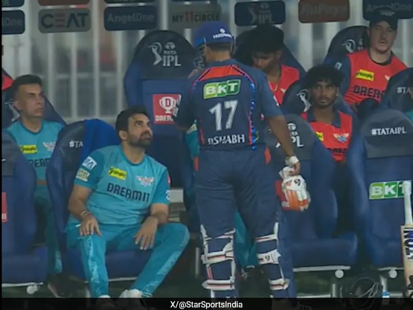 "I Told You, Send Me In": Rishabh Pant's Post-Dismissal Chat With Zaheer Khan Decoded