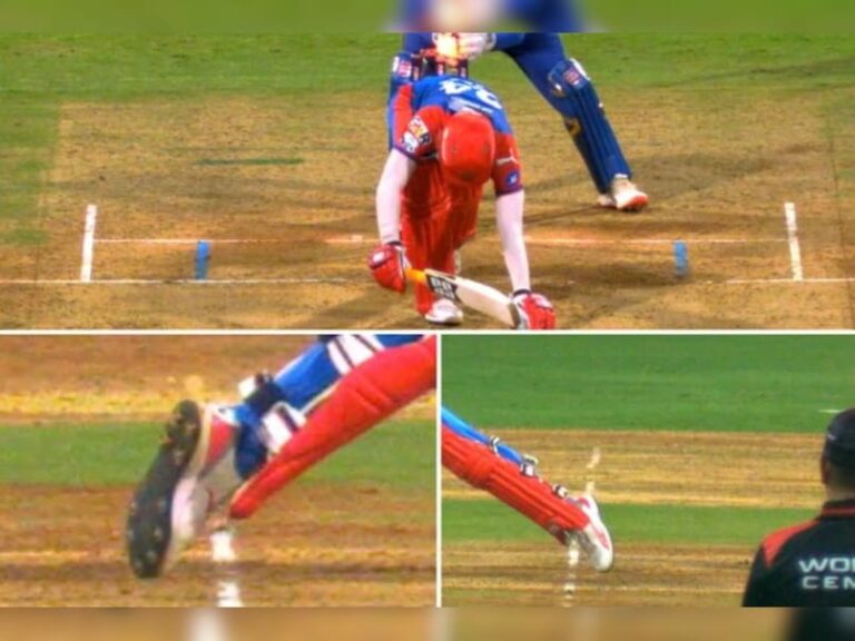 Delhi Capitals Star's Stumping Dismissal Against Mumbai Indians Sparks Controversy, Splits Internet