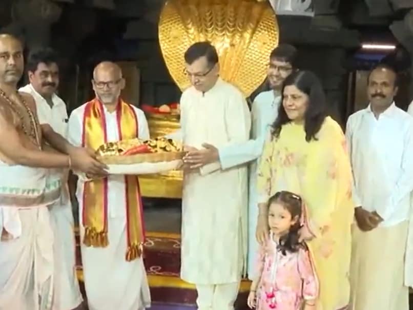LSG Owner Sanjiv Goenka Offers Prayers At Tirupati Tirumala