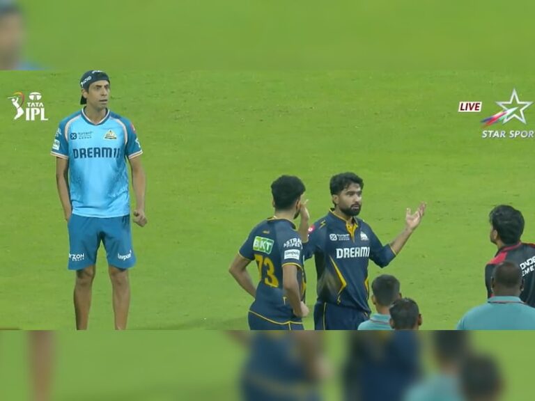 Ashish Nehra, Rahul Tewatia Furious With Umpires After Rain Delay During MI vs GT. Reason Is...