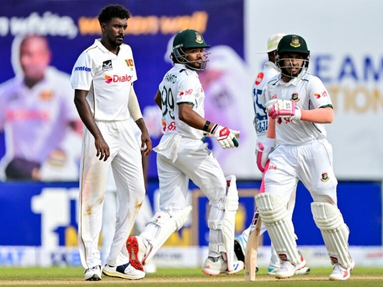 Najmul Hossain Shanto Steps Down As Bangladesh Test Captain After Sri Lanka Defeat