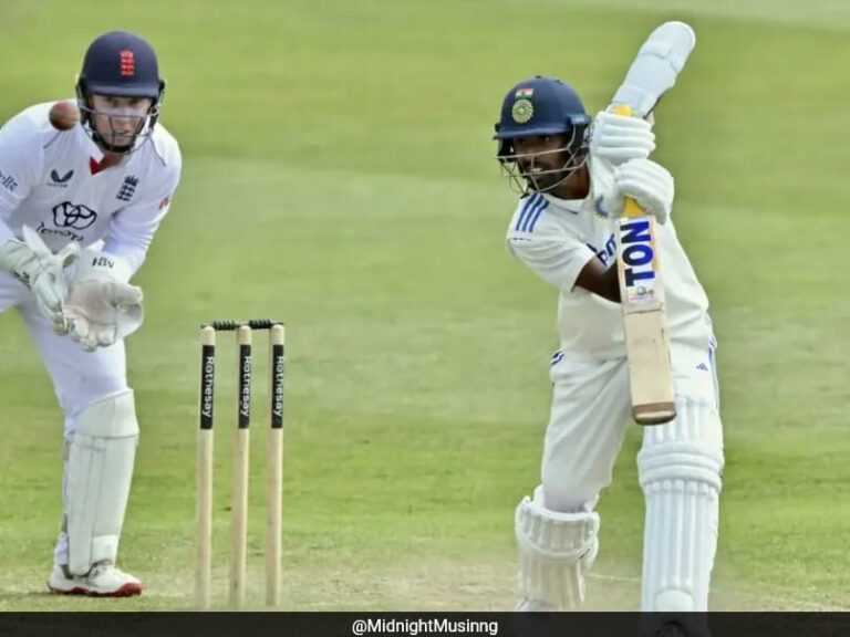 India A vs England Lions, 2nd Unofficial Test Day 3 Highlights: Abhimanyu Easwaran, KL Rahul Slams 50s As India A Reach 163/4