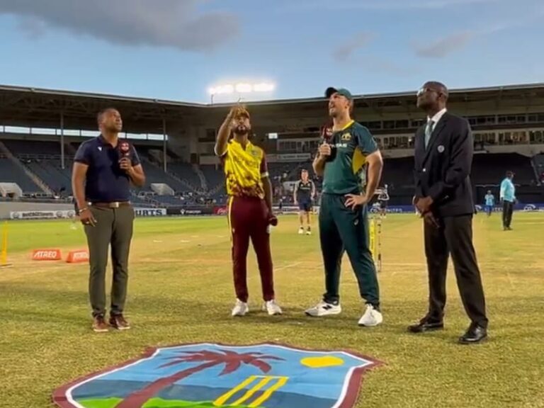 West Indies vs Australia 3rd T20I Live Score Updates