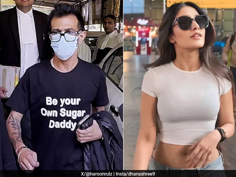 Yuzvendra Chahal Explains "Sugar Daddy" Message On T-Shirt, Shares Details On Alimony Talks
